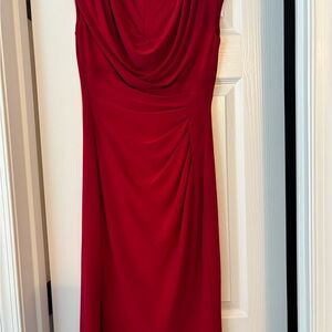 Ralph Lauren Red Cocktail/Party Dress
